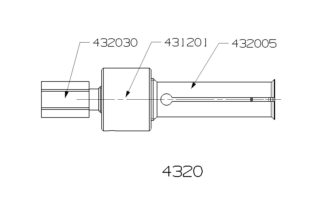 EXTRACTOR DE PINZA INTERIOR FORZA SERIE 4300